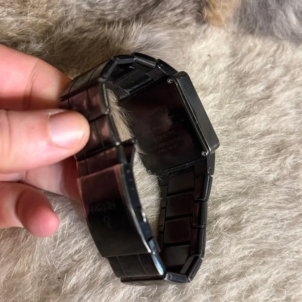 Black Square Dial Men's Watch (4000)